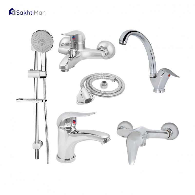 مجموعه 6 عددی شیرآلات استاندارد کارتریج 40