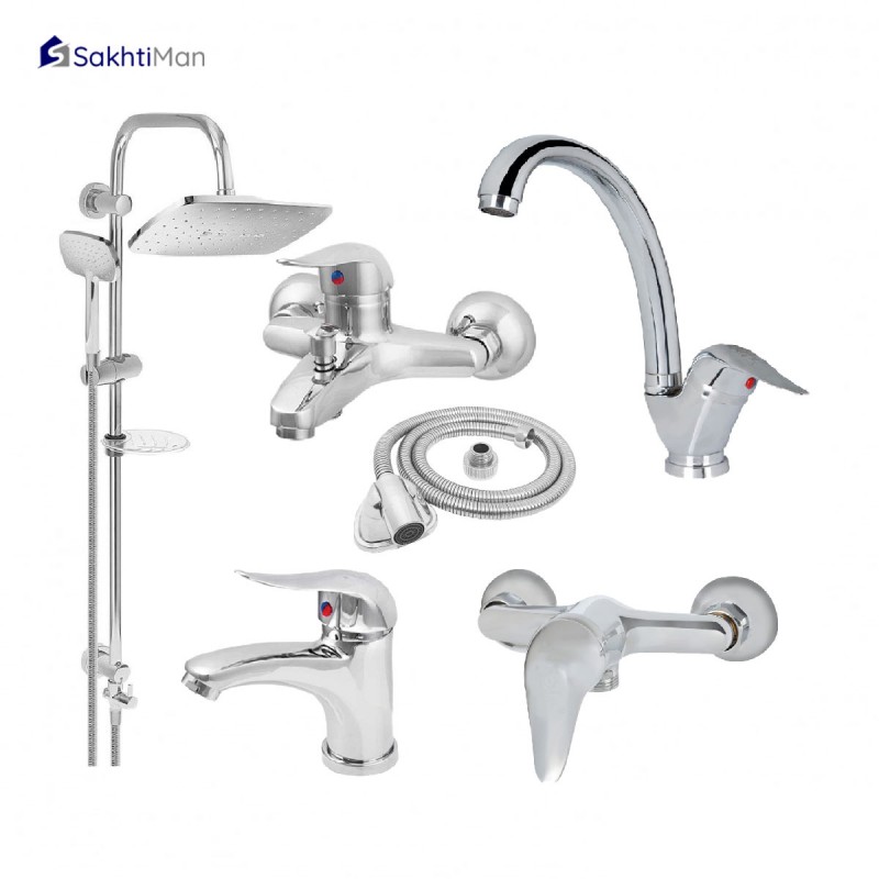 ست شش عددی شیرآلات مدل قاجاری