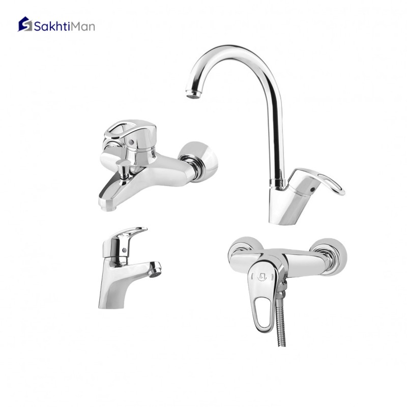 ست شیرآلات گلپایگان مدل فردوس