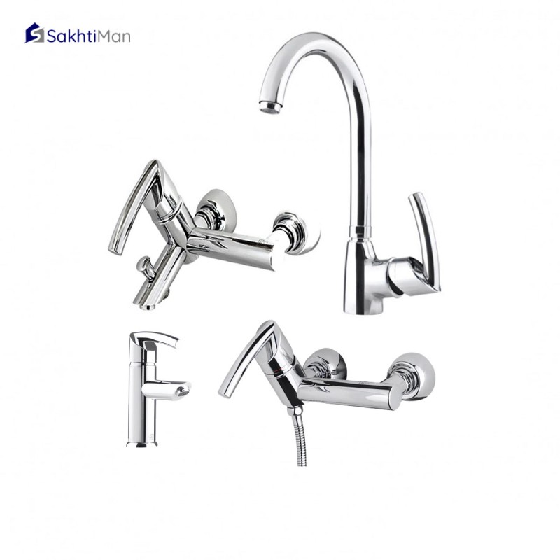 ست شیرآلات گلپایگان مدل دنا