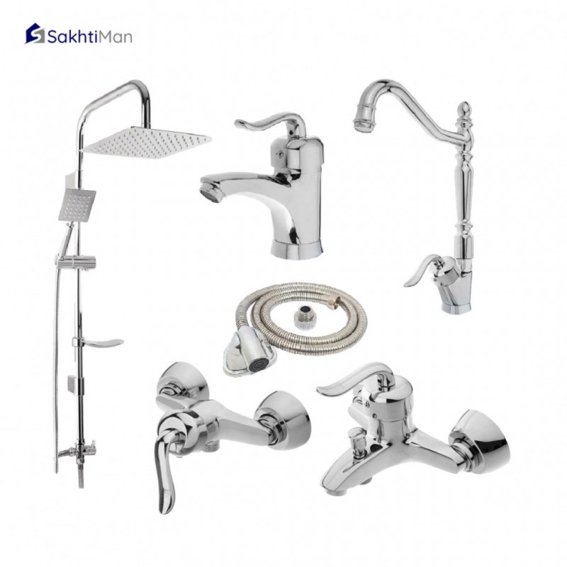 ست شیرآلات مدل قاجاری