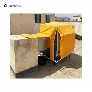سایبان و روکش برزنتی کولر آبی نوین