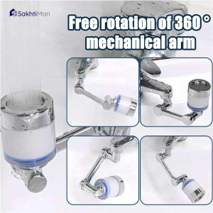 سری شیر آب متحرک 360 درجه گردان فیلتر دار مدل مفصلی