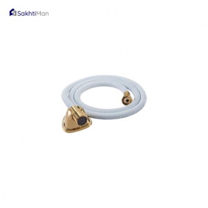 ست شش عددی شیرآلات سفید طلایی مدل قاجاری با علم دوش دوکاره