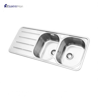 سینک ظرفشویی استیل البرز مدل فانتزی 726 توکار