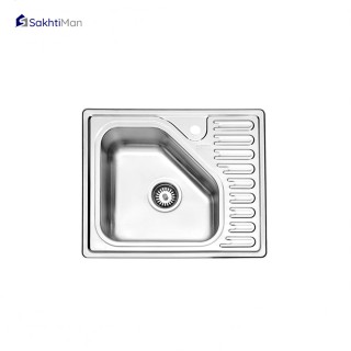 سینک ظرفشویی استیل البرز مدل فانتزی 810 توکار