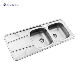 سینک ظرفشویی استیل البرز مدل 217 توکار