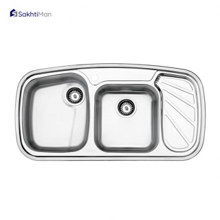 سینک ظرفشویی استیل البرز مدل  200 توکار