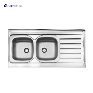 سینک ظرفشویی استیل البرز مدل 216 روکار