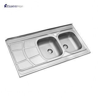 سینک ظرفشویی استیل البرز مدل 219 روکار