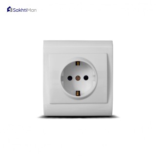 پریز برق ارت دار خیام الکتریک مدل آسمان