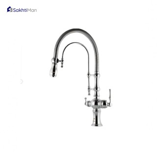 شیر ظرفشویی فنری دو منظوره درخشان مدل الماس