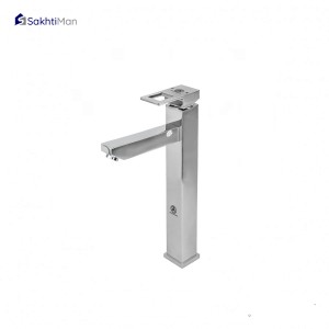 شیر روشویی بلند قهرمان مدل فلت رویال