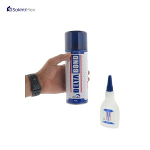 چسب 123 دلتا مدل ACTIVATOR 400 ml