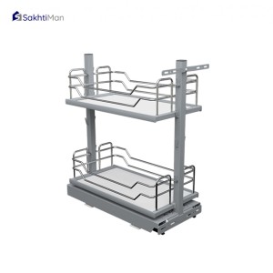 سبد چند منظوره کابینتی کف ریل جونیور پلاتین مدل 8117