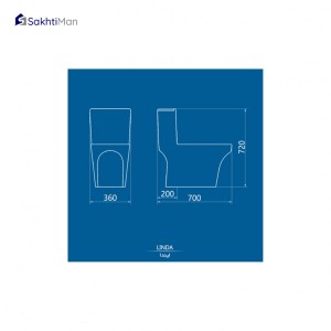 توالت فرنگی مدل لیندا