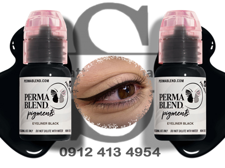 بهترین رنگ مشکی برای تاتو خط چشم