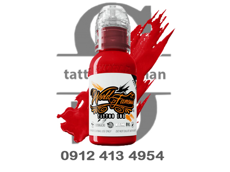 رنگ وردفیمس دمون رد World Famous Demon Red – حجم ۱۵ میل
