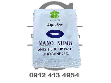 پد بی‌حسی لب دیپ–نامب تن‌تن (Deep-Numb TanTan Lip Pads)