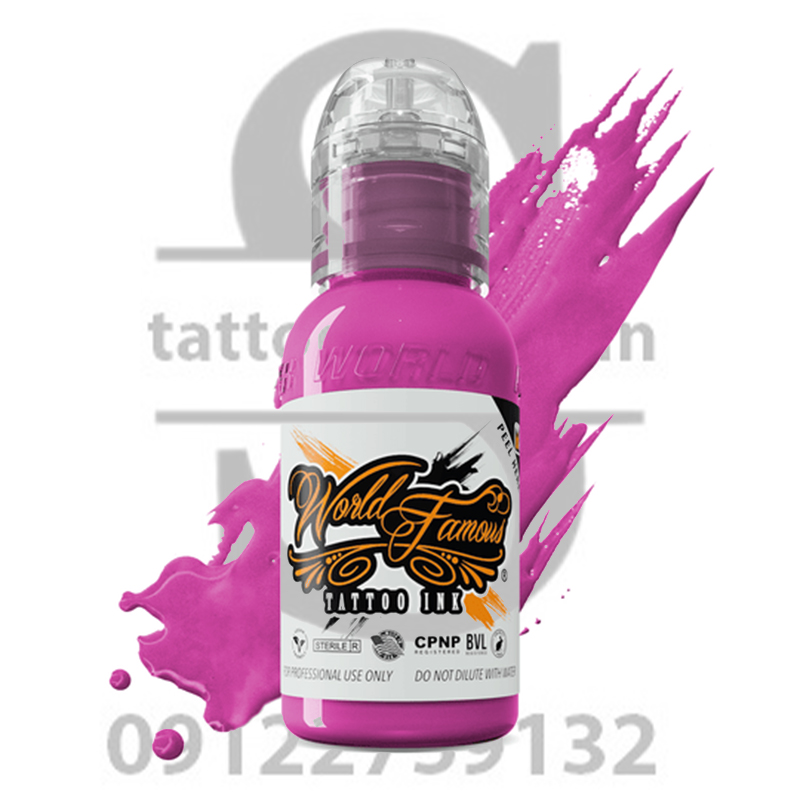 رنگ وردفیمس پاریس پینک ۱۵ میل | World Famous Ink – Paris Pink