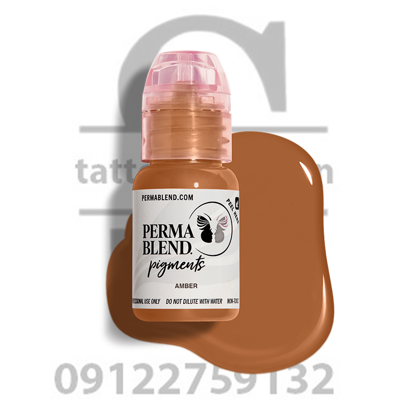 رنگ پرما‌بلند Amber  آمبر 15ML