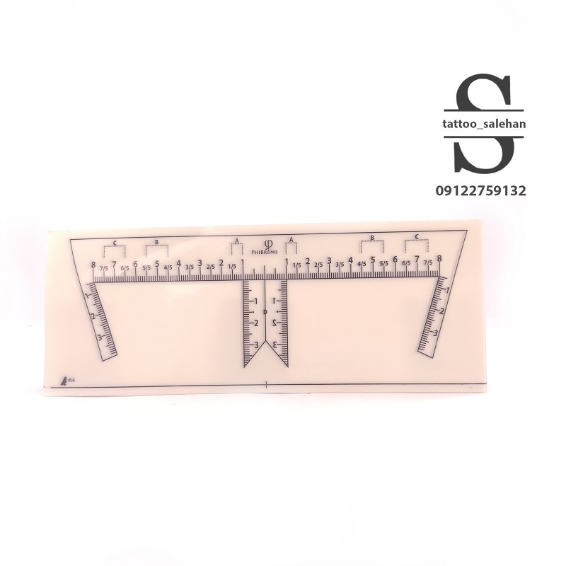 خطکش طراحی برچسبی