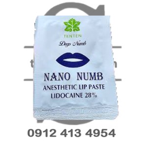 پد بی‌حسی لب دیپ–نامب تن‌تن (Deep-Numb TanTan Lip Pads)