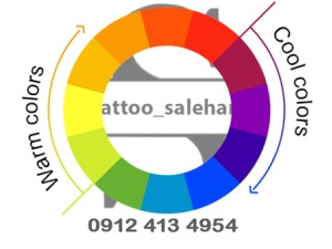 رنگ‌های سرد و گرم در آرایش دائم و انتخاب درست رنگ