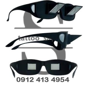 عینک مخصوص پیگمنترها و آرایشگرها (عینک دید پایین با گردن صاف)