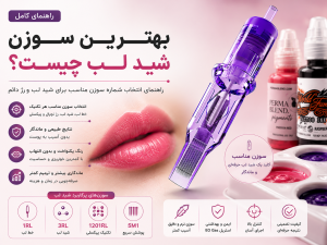بهترین سوزن مناسب شید لب چیست؟