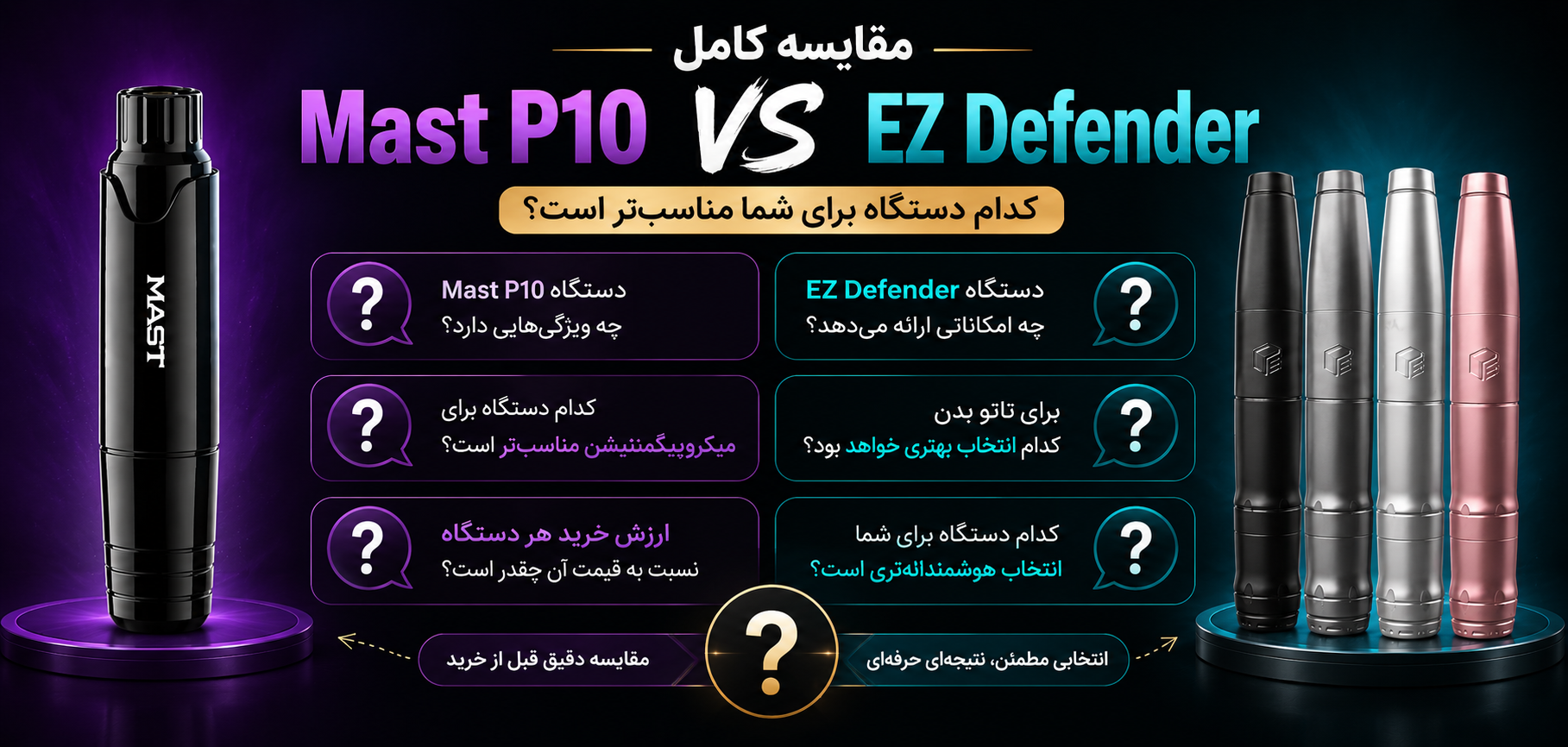 کدام دستگاه برای شما مناسب تر است؟