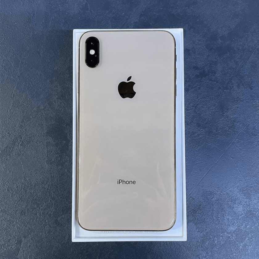 آیفون  xs max  ظرفیت 256 گیگابایت - گلد - کارکرده