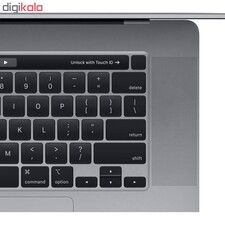 لپ تاپ 16 اینچی اپل مدل MacBook Pro MVVJ2 2019 همراه با تاچ بار