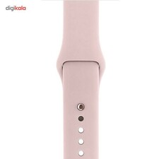 ساعت هوشمند اپل واچ سری 1 مدل 38mm Rose Gold Case with Pink Sand Band