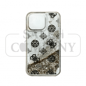 قاب آیفون 13 , 13 پرو - Guess - مدل Liquid Glitter
