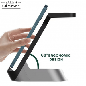 وایرلس شارژر رو میزی 15W - مدل 4in1 - گرین لاین