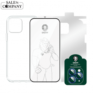 پک قاب و گلس 360 درجه آیفون 12پرو / 12 پرو مکس - Protection Pack - گرین لاین