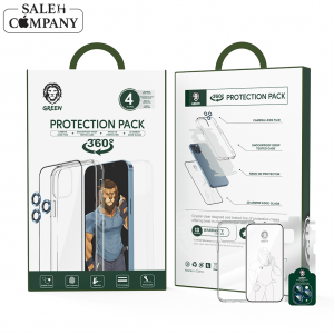 پک قاب و گلس 360 درجه آیفون 12پرو / 12 پرو مکس - Protection Pack - گرین لاین