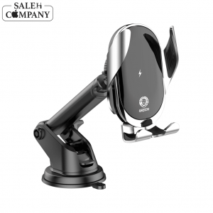 هولدر موبایل  مدل Touch Induction Wireless Holder 15W مجهز به شارژر وایرلس 15 وات - گرین لاین