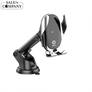 هولدر موبایل  مدل Touch Induction Wireless Holder 15W مجهز به شارژر وایرلس 15 وات - گرین لاین