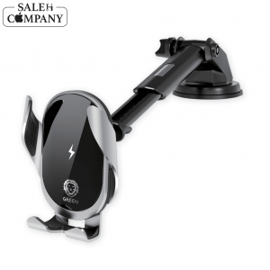 هولدر موبایل  مدل Touch Induction Wireless Holder 15W مجهز به شارژر وایرلس 15 وات - گرین لاین