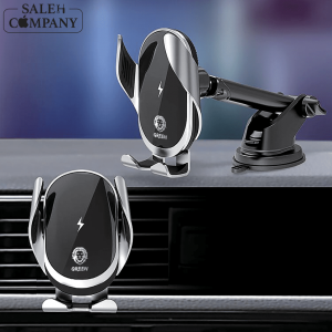 هولدر موبایل  مدل Touch Induction Wireless Holder 15W مجهز به شارژر وایرلس 15 وات - گرین لاین