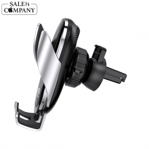 هولدر موبایل  مدل Touch Induction Wireless Holder 15W مجهز به شارژر وایرلس 15 وات - گرین لاین