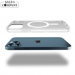 قاب شفاف مگ سیف آیفون 12 پرو مکس - Anti Shock - گرین لاین