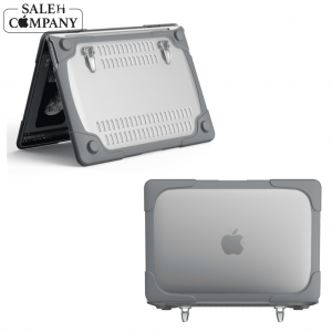 کاور ضد ضربه مک بوک پرو 13 اینچی 2020 - خاکستری - گرین لاین