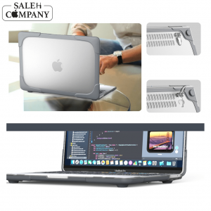 کاور ضد ضربه مک بوک پرو 13 اینچی 2020 - خاکستری - گرین لاین