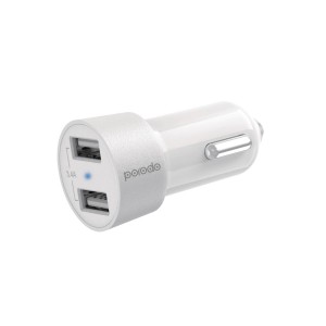 شارژر فندکی به همراه با کابل شارژ لایتنینگ PD-M8J622L - پرودو