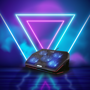 پایه خنک کننده گیمینگ لپ تاپ پرودو مدل PDX110-BK