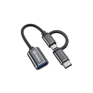 کابل مبدل Type C/ Micro به USB - مدل GN21OSDT