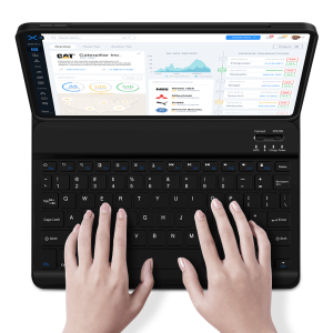 قاب ۳۶۰ درجه آیپد پرو ۲۰۲۱ - همراه کیبورد وایرلس